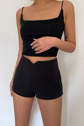 Sexy Shorts mit hoher Taille und engem Po