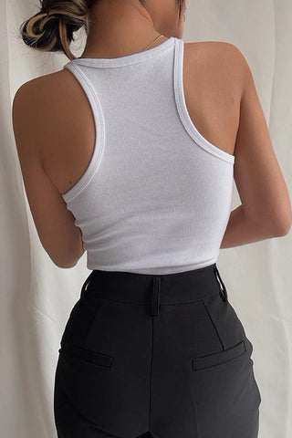 Sexy Suspender Vest Elastic Top