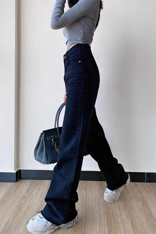 Jeans High Waist Denim Pants