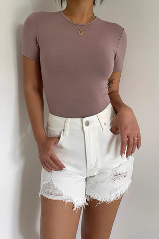 Sexy High Waist Heart Shaped Back Pocket Wrapped Hip Denim Shorts