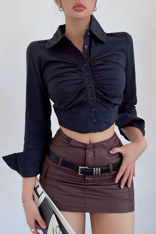 Sexy Tight High Waist Wrapped Hip Skirt