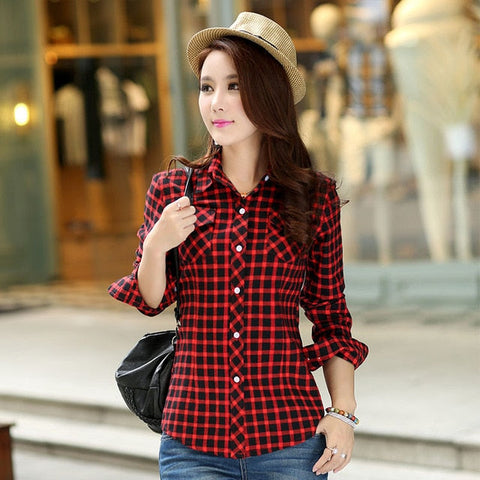 Plaid Design Warm Thick Winter Shirt Jackets