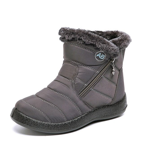 Winter Front Up Zipper Cool Boots