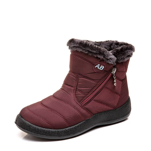 Winter Front Up Zipper Cool Boots