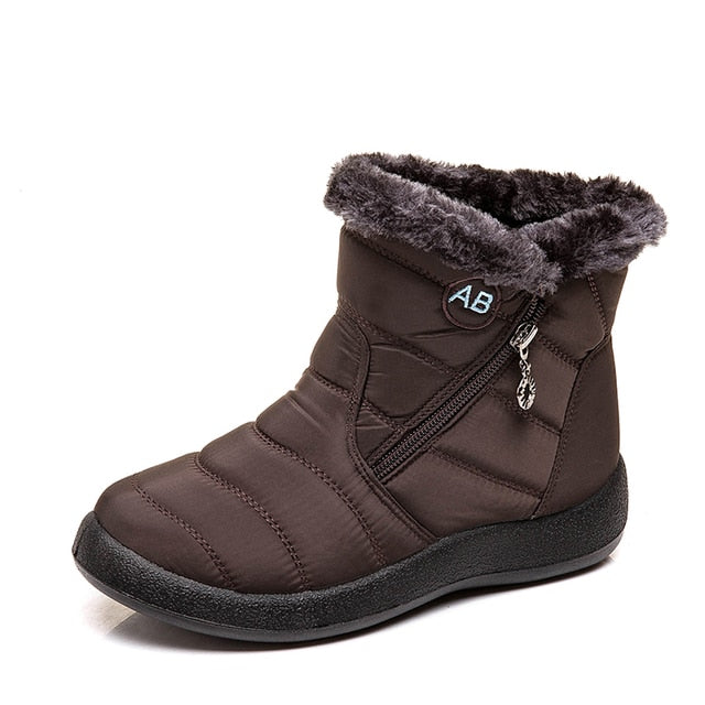 Winter Front Up Zipper Cool Boots