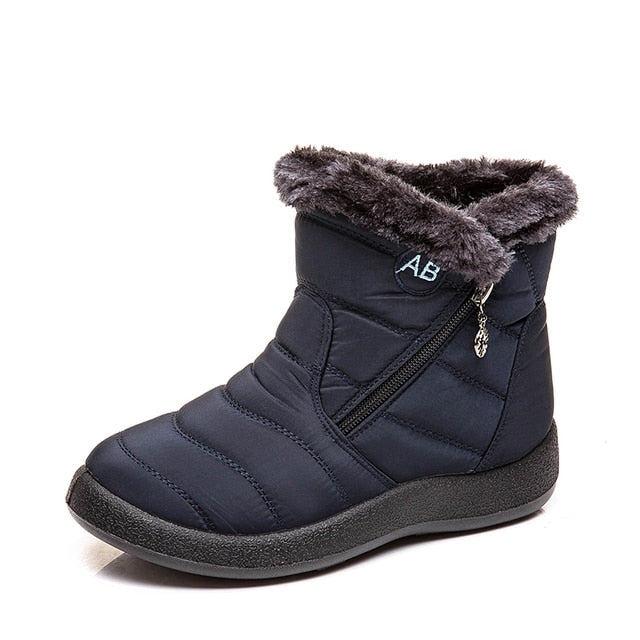 Winter Front Up Zipper Cool Boots