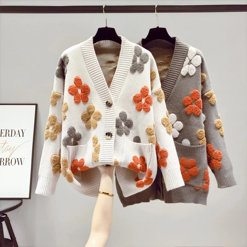 Autumn Winter Cashmere Soft Cardigan