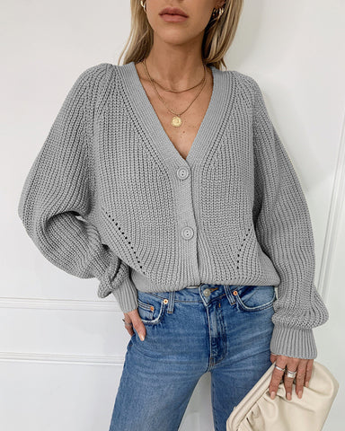 Tinsley Button Front Knit Cardigan