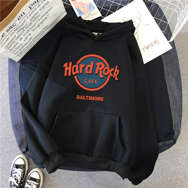 Casual Florida Hard Rock Cafe Hoodies