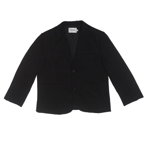 Buttoned Front Pocket Detail Blazer