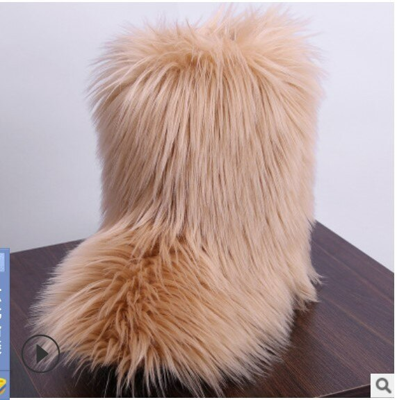 Casual Furry Softener Warm Snow Boots