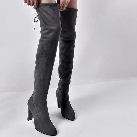 Stylish Moment Over The Knee Boots