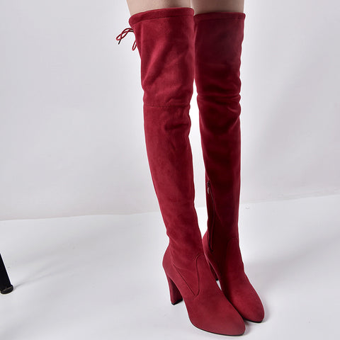 Stylish Moment Over The Knee Boots