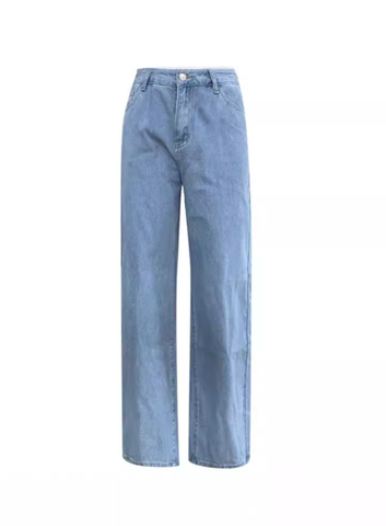 Sugar Daddy Slouch Fit Jeans - Light Blue Wash