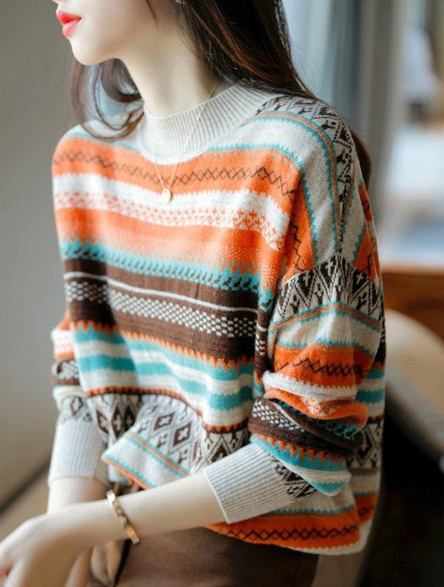 Retro Rustic Design Sweaters