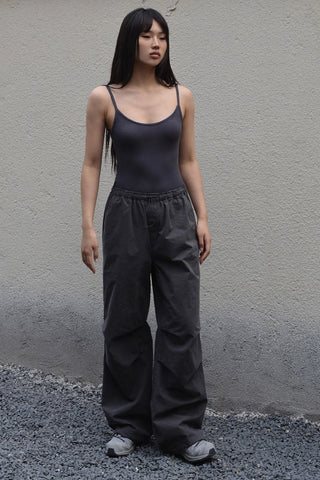 Spaghetti Strap Crop Backless Jumpsuit