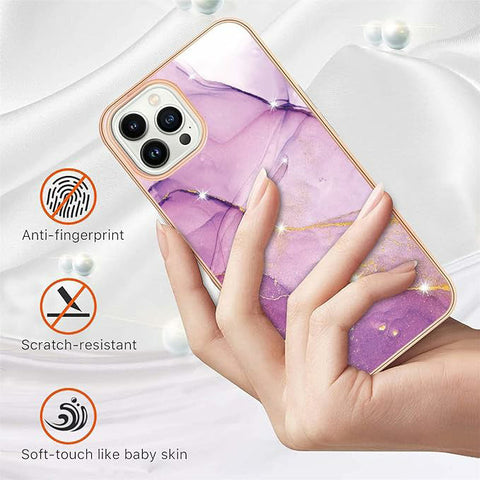 Phone Case For Iphone Case With Glitter Marble Design Phone Cover Soft Tpu Silicone Bumper Protective Case For Apple Iphone 12 13 14 15