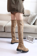 My Scene Lace Up Over The Knee Boots