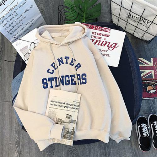 CENTER STINGERS Printed Cool Hoodies