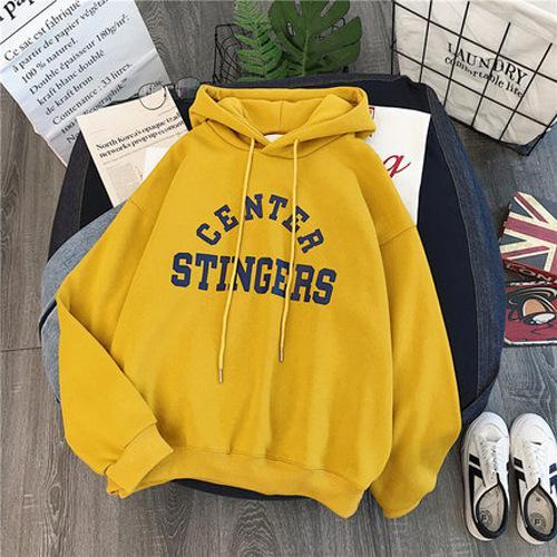 CENTER STINGERS Printed Cool Hoodies