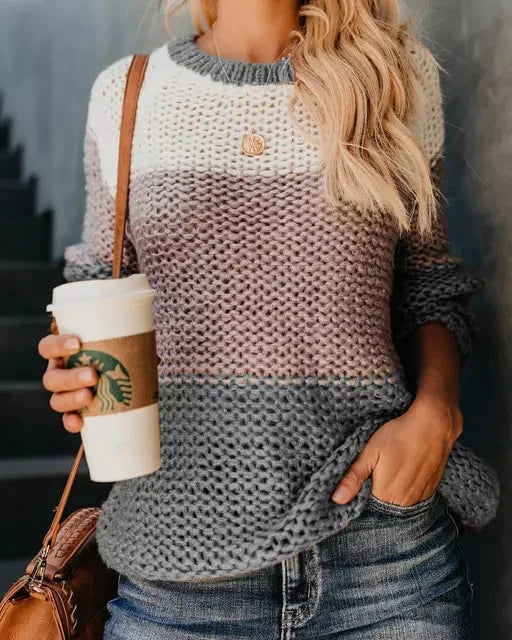 Lässige Strickpullover