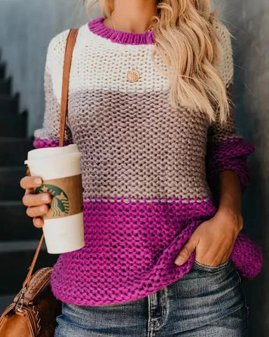 Lässige Strickpullover