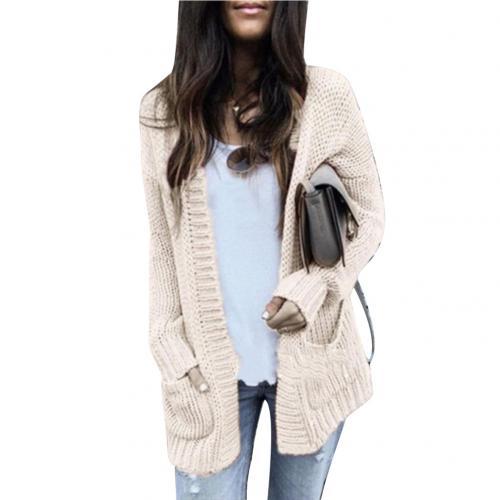 Autumn Knitting Casual Cardigan Sweater