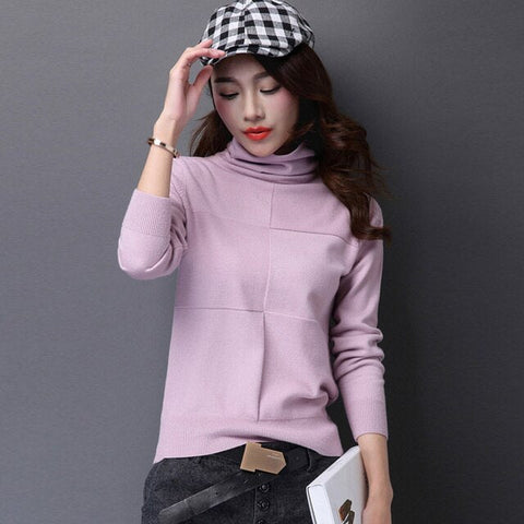 Casual Daily Winter Clothing Turtleneck Sweaters