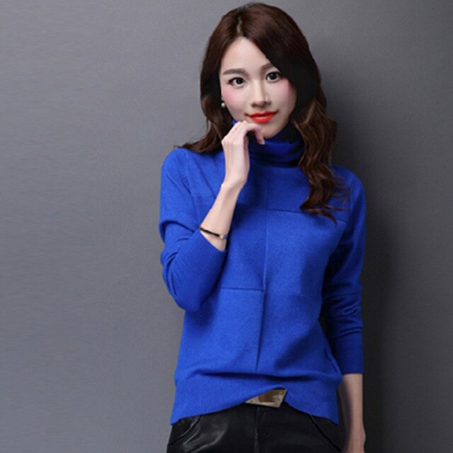 Casual Daily Winter Clothing Turtleneck Sweaters