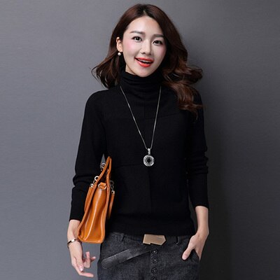 Casual Daily Winter Clothing Turtleneck Sweaters