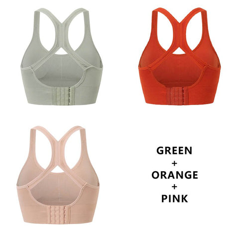 3 Pieces Bras For Underwear Lingerie Add Pad Bra Seamless Push Up Bralette Brassiere Wireless Sports