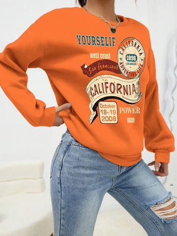 Best of California State Printed Sweatshirts