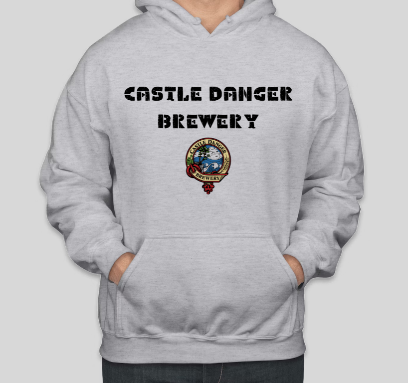 Castle Danger BREWERY Bedruckte Freizeit-Hoodies aus Baumwolle