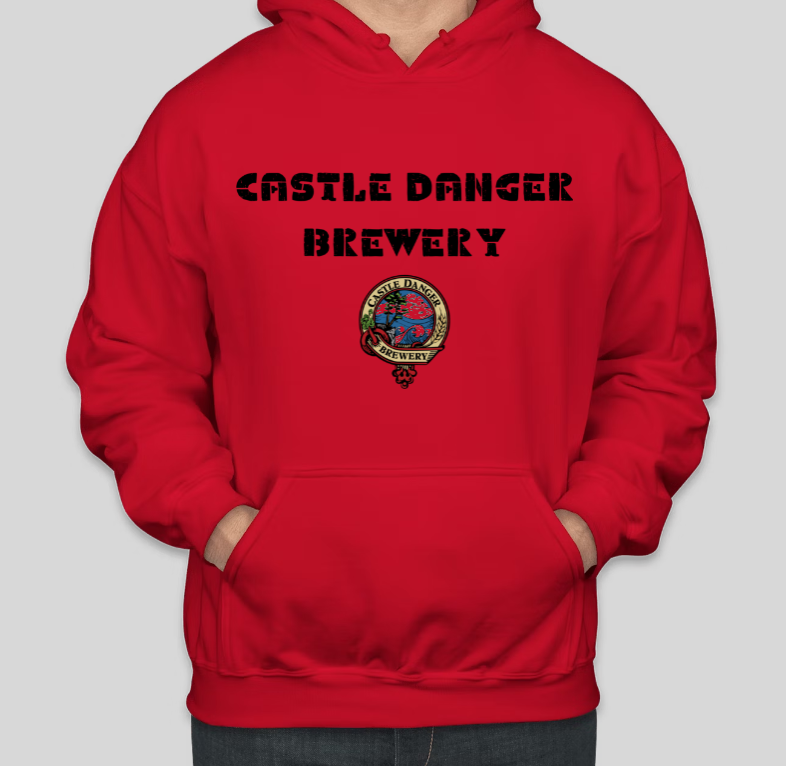 Castle Danger BREWERY Bedruckte Freizeit-Hoodies aus Baumwolle