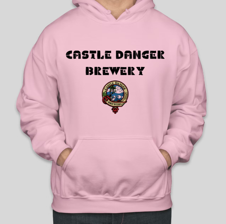 Castle Danger BREWERY Printed Cotton Casual Hoodies