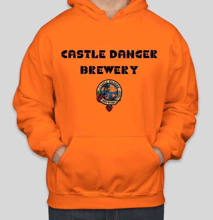 Castle Danger BREWERY Printed Cotton Casual Hoodies