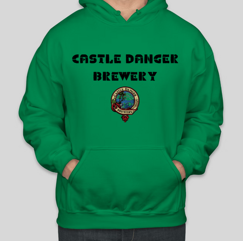 Castle Danger BREWERY Bedruckte Freizeit-Hoodies aus Baumwolle