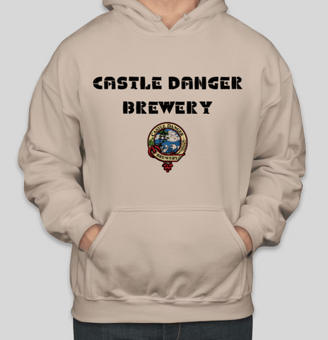 Castle Danger BREWERY Printed Cotton Casual Hoodies