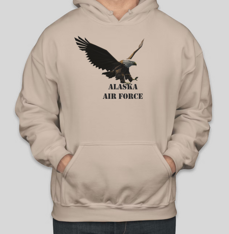 Alaska Air Force Wild Eagle Coole Baumwoll-Hoodies