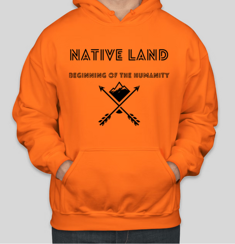 NATIVE LAND Two Arrow Edition Coole Baumwoll-Hoodies