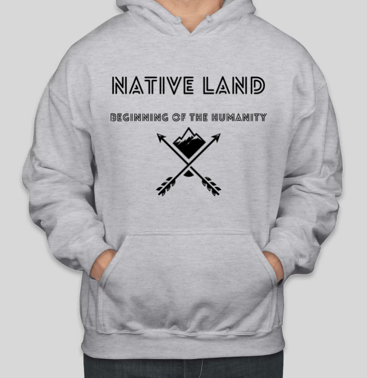 NATIVE LAND Two Arrow Edition Coole Baumwoll-Hoodies