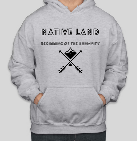 NATIVE LAND Two Arrow Edition Coole Baumwoll-Hoodies