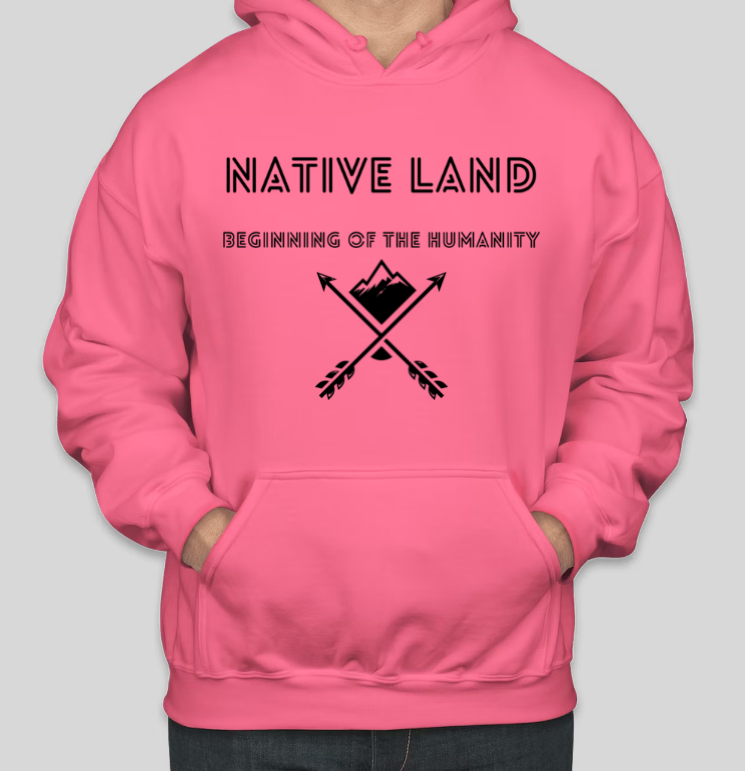 NATIVE LAND Two Arrow Edition Coole Baumwoll-Hoodies