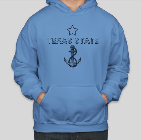 TEXAS STATE Bedruckte Baumwoll-Freizeit-Hoodies