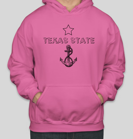 TEXAS STATE Bedruckte Baumwoll-Freizeit-Hoodies