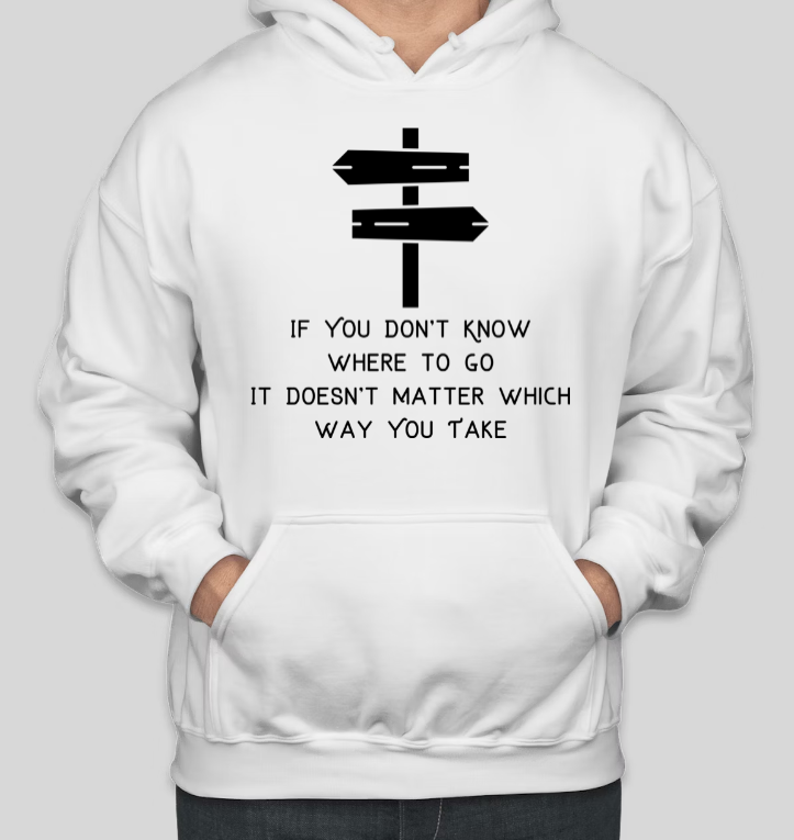 Path of Awareness Printed COTTON Casual Hoodies