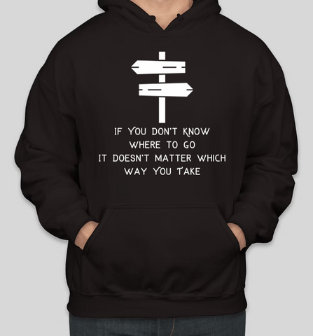 Path of Awareness Printed COTTON Casual Hoodies