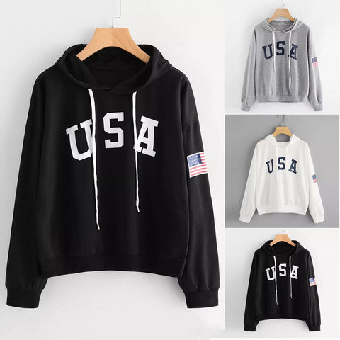 USA Flag National Hoodies