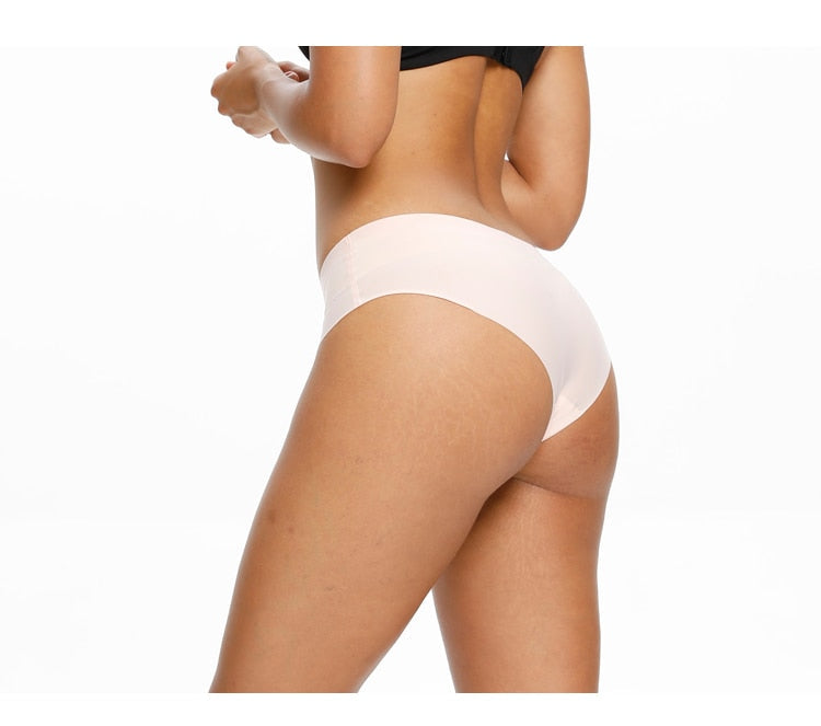 3Pcs/Lot Seamless Panty Set Underwear Female Comfort Intimates Low-Rise Briefs Panties Lingerie