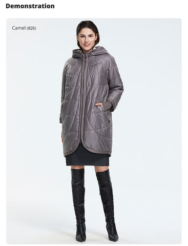 Arrival Winter Mid Length Hooded Coats